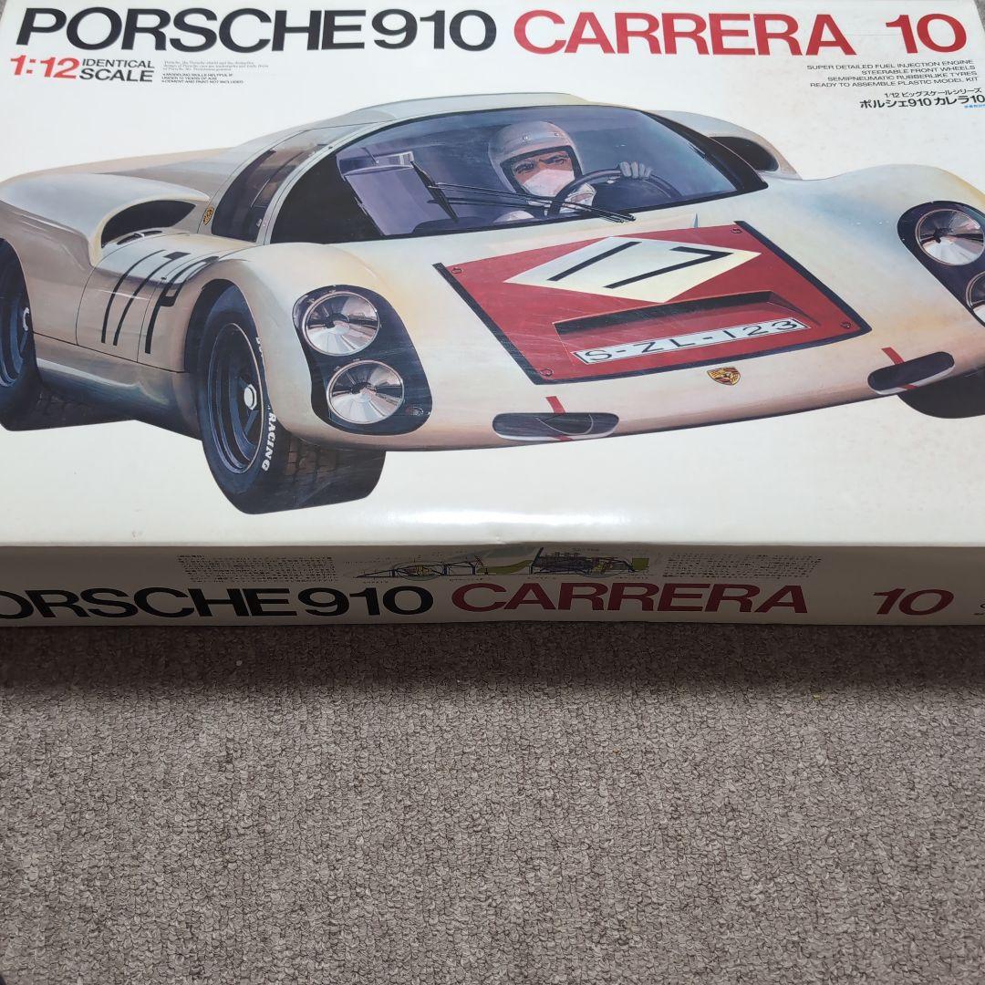 Tamiya Porsche 910 Carrera 10 1:12 開封済 Ultra rare vintage Porsche 910 1/12 Tamiya static model - YouTube
