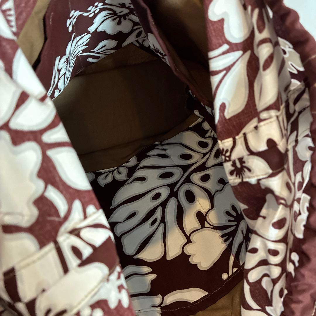 超メルカリ市特別価格☆ハワイアンミシンキルト 大きなトートバッグ