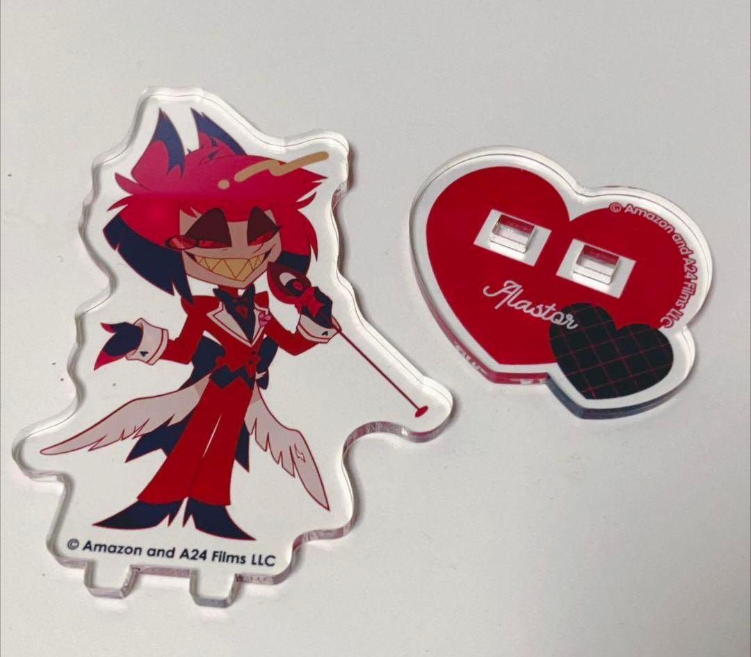 ハズビンホテルへようこそ アニメイトカフェ アラスター アクリル