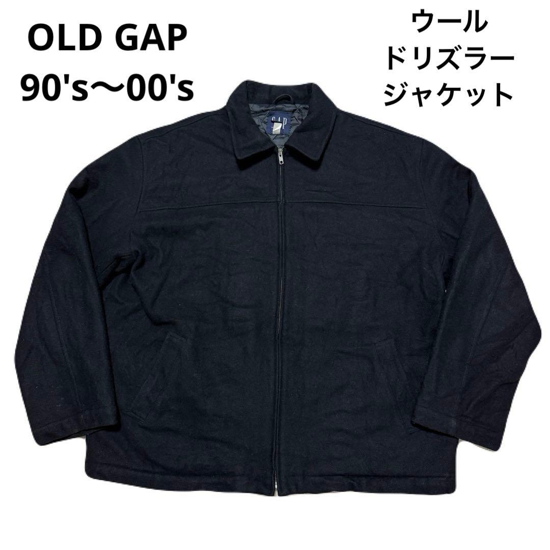 OLD GAP 00's 紺タグ ウール ドリズラージャケット スウィングトップ