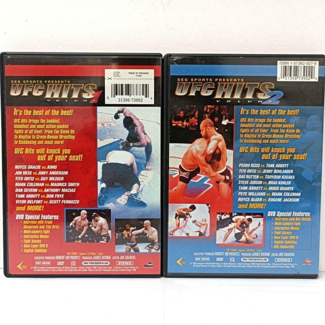 UFC HITS UFC 総合格闘技 輸入盤DVD まとめ売り 7点セット - メルカリ