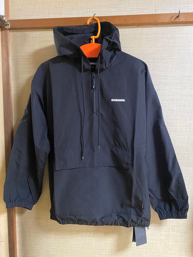 NEIGHBORHOOD ネイバーフッドナイロンアノラックパーカー Sサイズ 黒
