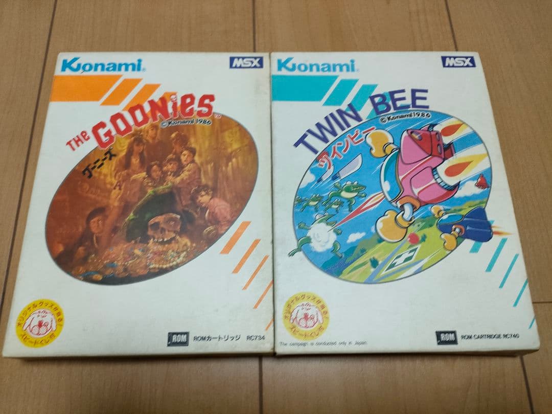MSX Konami グーニーズ & ツインビー 説明書無し 希少 コナミ(KONAMI)|THE GOONIES グーニーズ|【ハードオフ公式通販】オフ