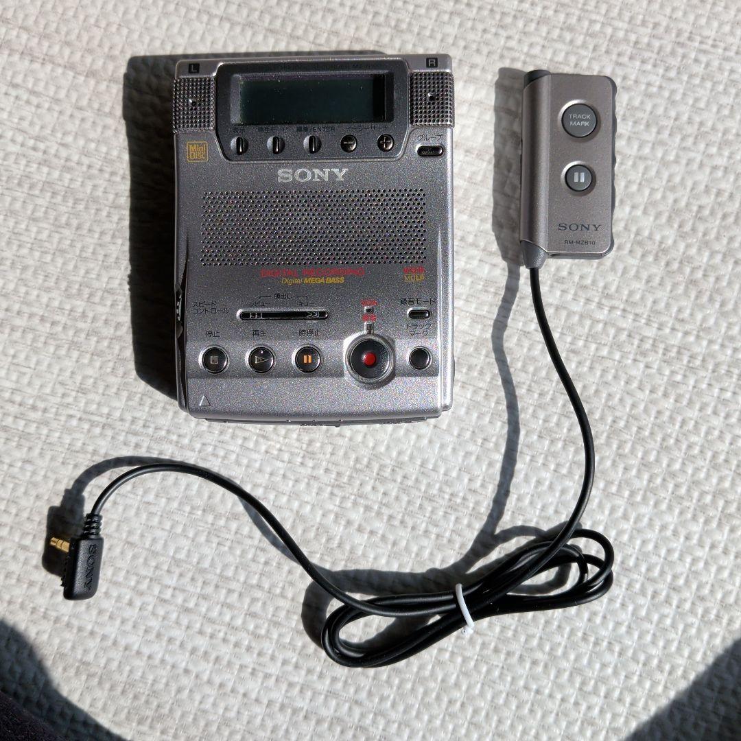 SONY VOR機能搭載 ポータブルMDレコーダー MZ-B1動作確認済 Amazon | SONY ソニー MZ-R55 シルバー ポータブルMDレコーダー （MDLP