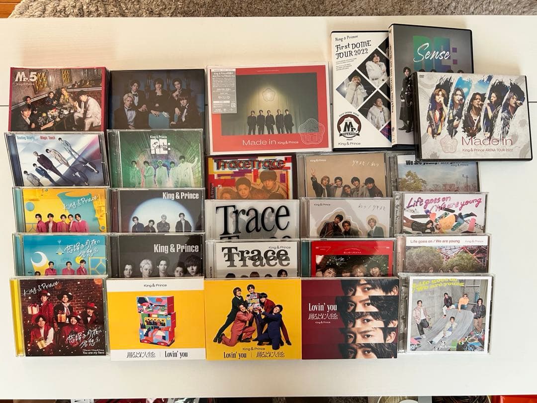 【特典付き】King & Prince CD・DVD、カレンダーまとめ売り King & Prince CD、DVD、特典、うちわ等セット☆まとめ売り大量 - メルカリ