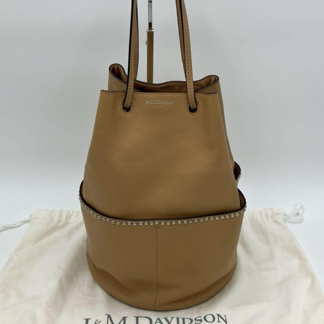 【美品】J&M DAVIDSON ミニ デイジー ウィズ ハンドバッグ キャメル J&M Davidson ジェイアンドエムデヴィッドソン ミニデイジー ウィズ