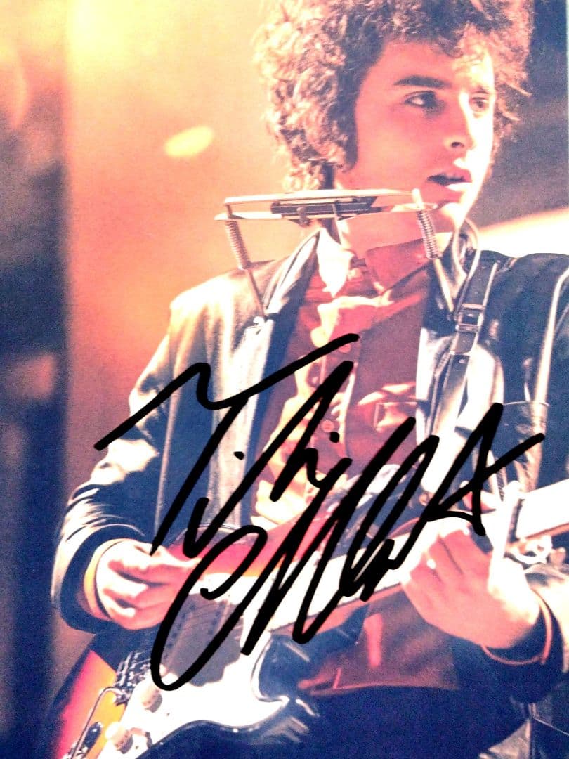 セール中…ティモシーシャラメ直筆サイン入り2Lサイズ写真…名もなき者