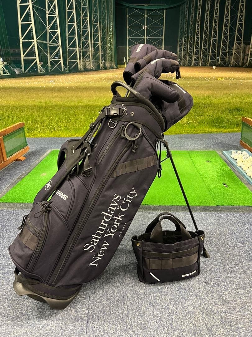 Saturdays NYC & BRIEFING GOLF キャディバックセット - メルカリ