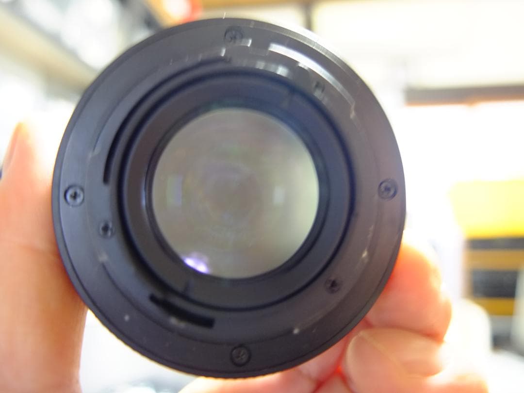 コンタックスRTS／プラナー50mmf1.7純正フード付【実写確認済整備品
