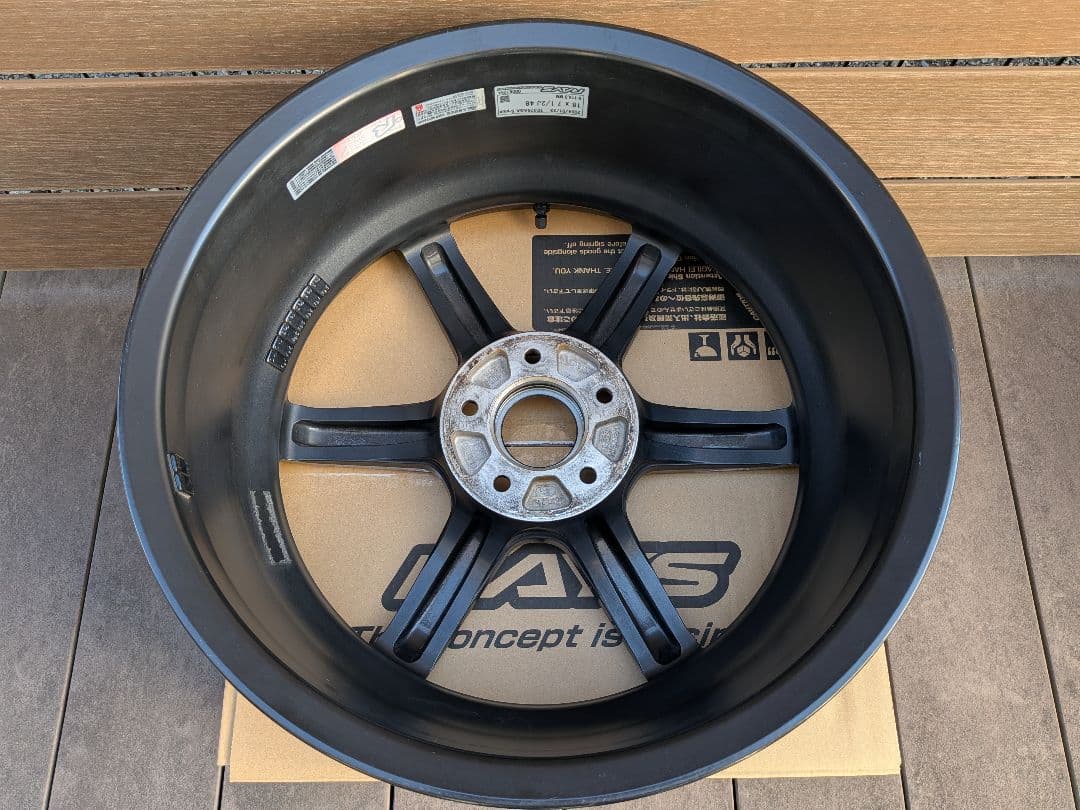 RAYS TE37 SAGA S-plus 18インチ 7.5J＋48 4本