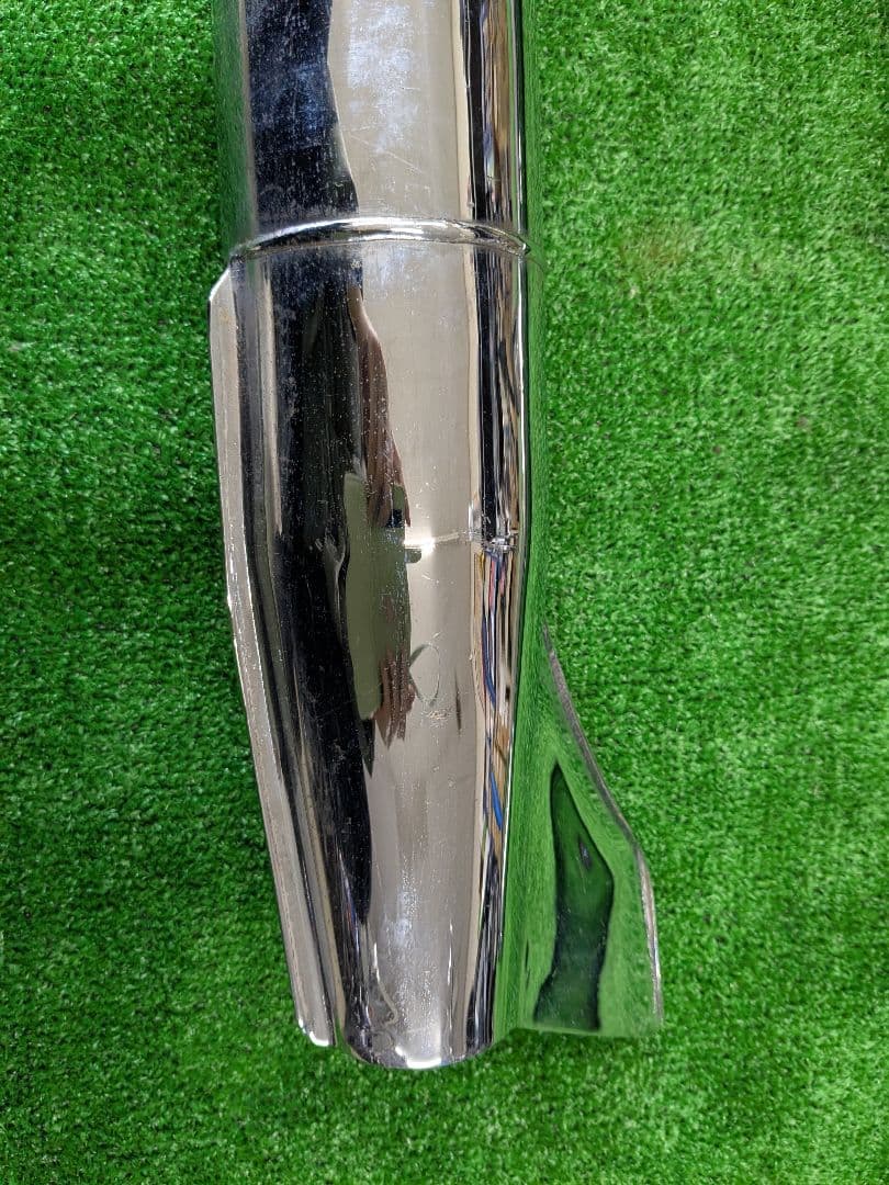 シャドウ400 マフラー フィッシュテール 右出し 管理M10