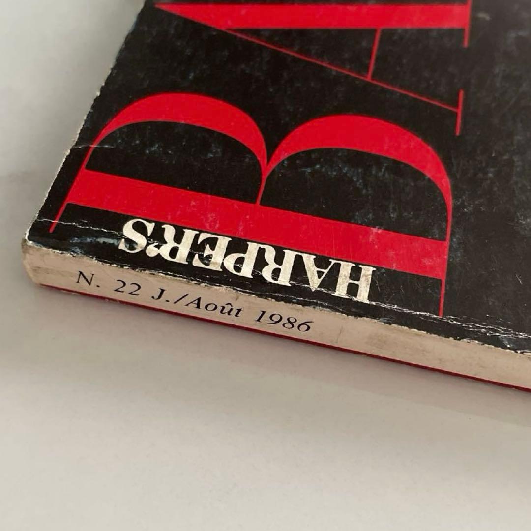 激レア 希少価値 ハーパーズバザー フランス 1986 - メルカリ