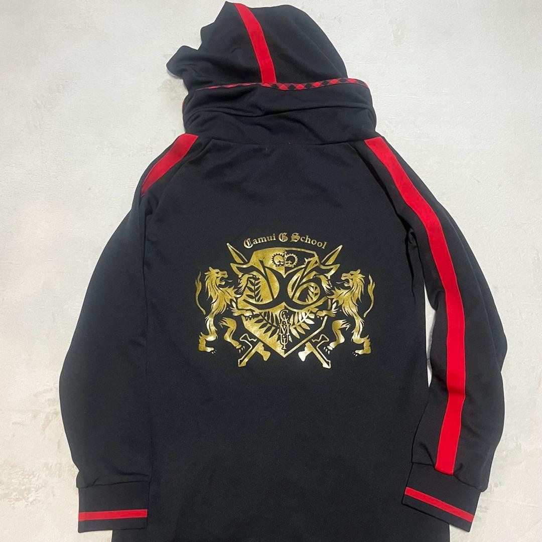 激レア✨GACKT 神威楽園 ツアージャージ上下 超ロング黒×赤 ユニ