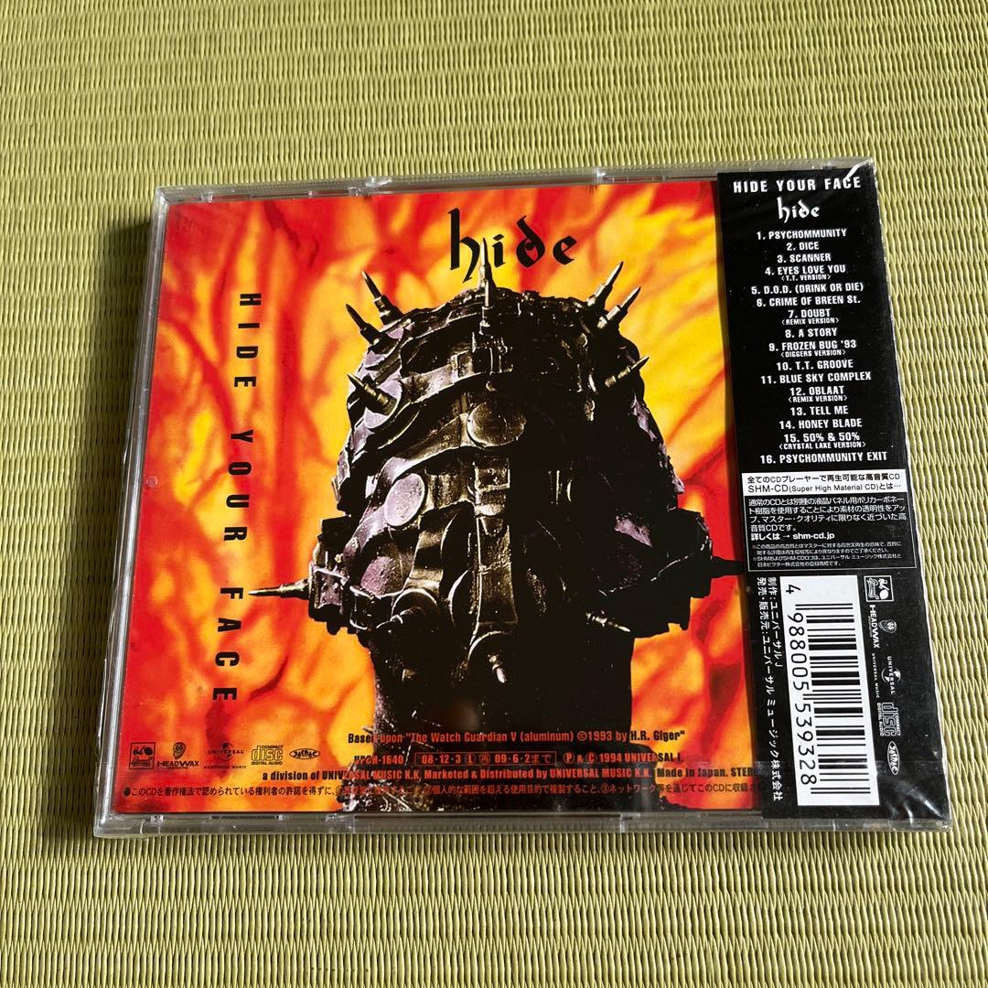 新品未開封】hide HIDE YOUR FACE SHM-CD - メルカリ