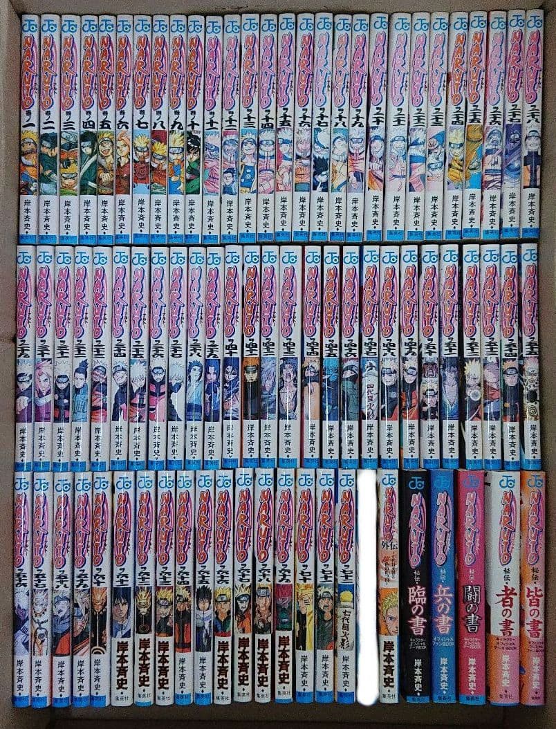 Naruto(ナルト)全72巻 ＋ 秘伝の書その他6巻セット 安い本・雑誌・漫画 - Naruto(ナルト)全72巻 ＋ 秘伝の書その他6巻