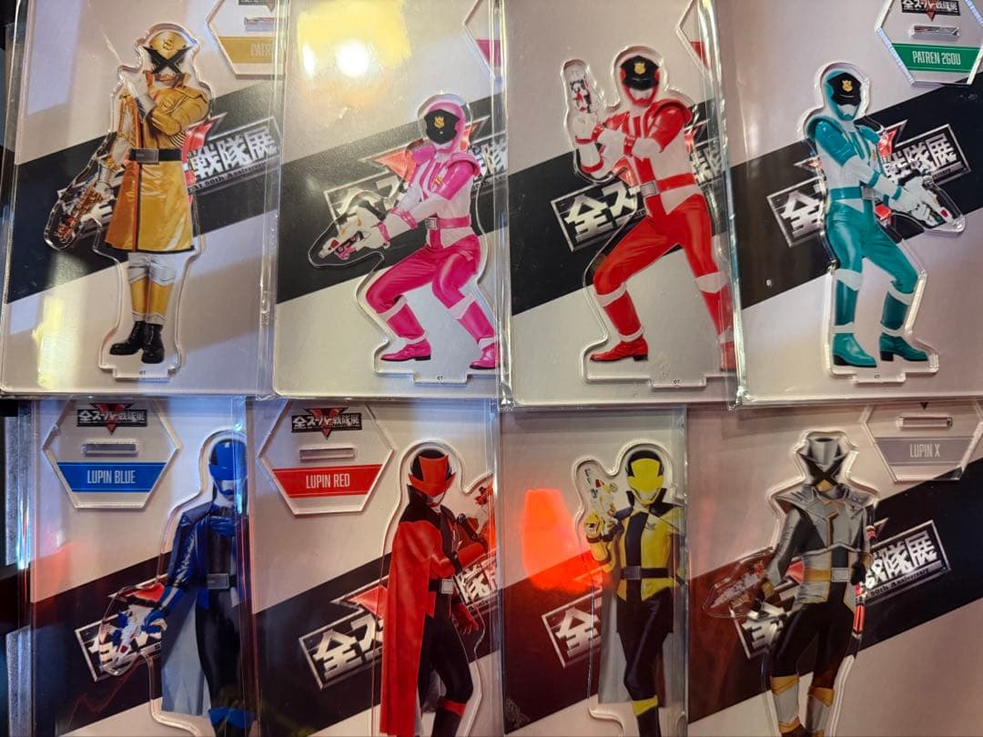 全スーパー戦隊展 限定 アクリルスタンド ルパパト 全8種セット - メルカリ