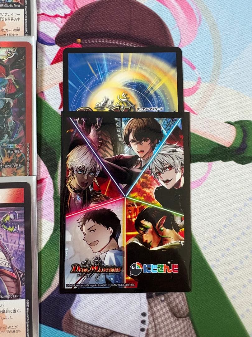 赤黒バイク 赤黒邪王門 葛葉バイク デッキ スリーブ付き - メルカリ