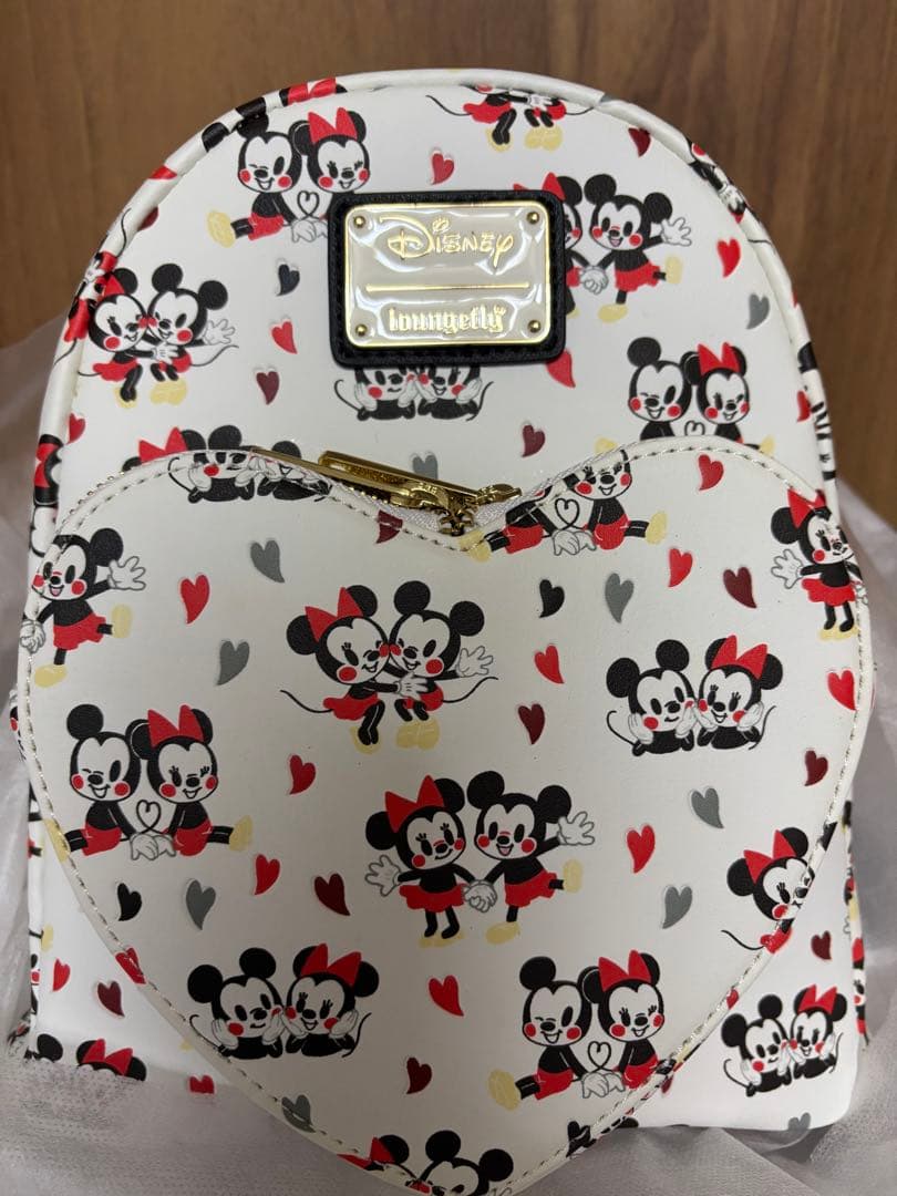 ディズニー　ラウンジフライ　ミッキー＆ミニー バレンタイン　ハート　リュック ディズニー ラウンジフライ ミッキー＆ミニー バレンタイン ハート