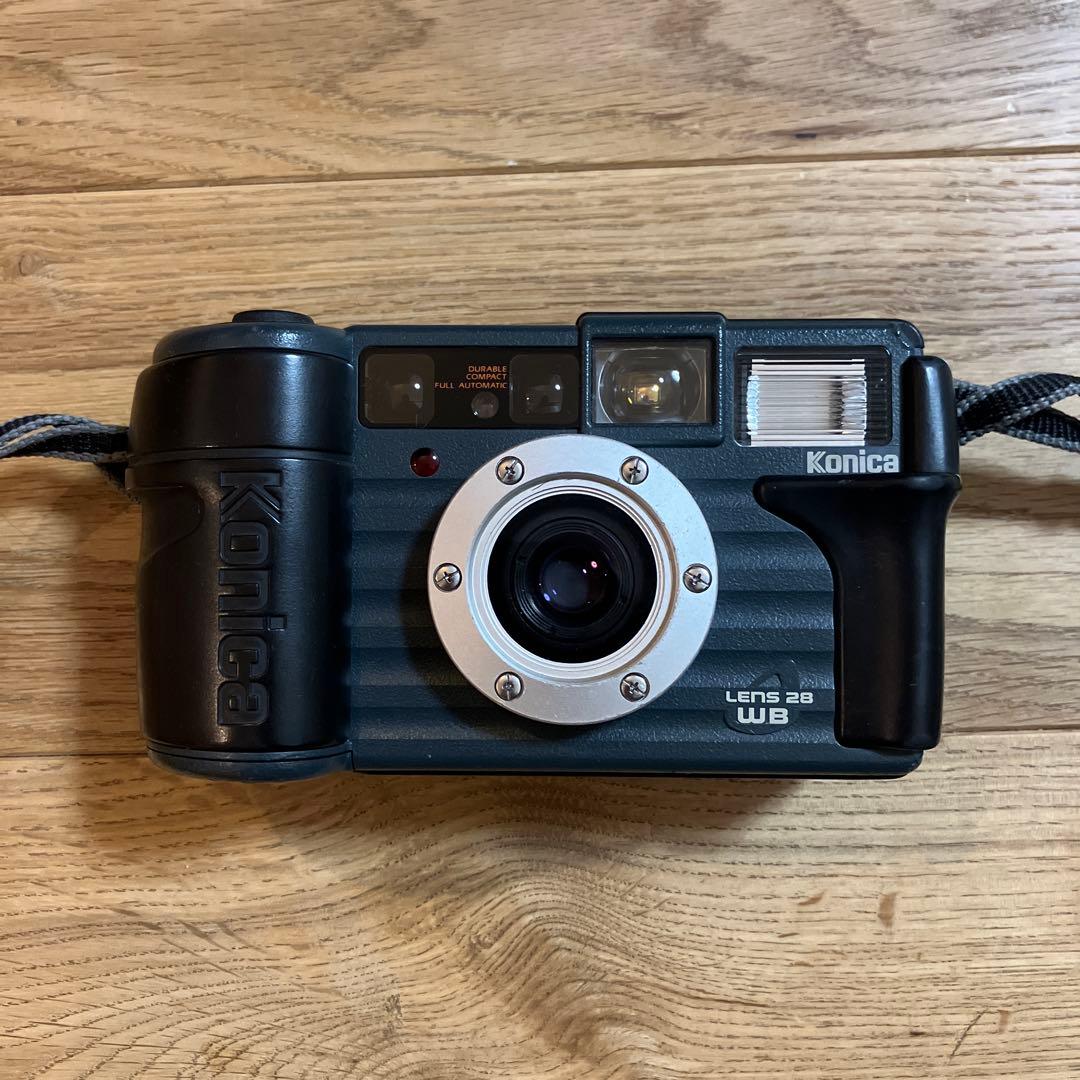 Konica コニカ 現場監督 Lens 28WB フィルムカメラ