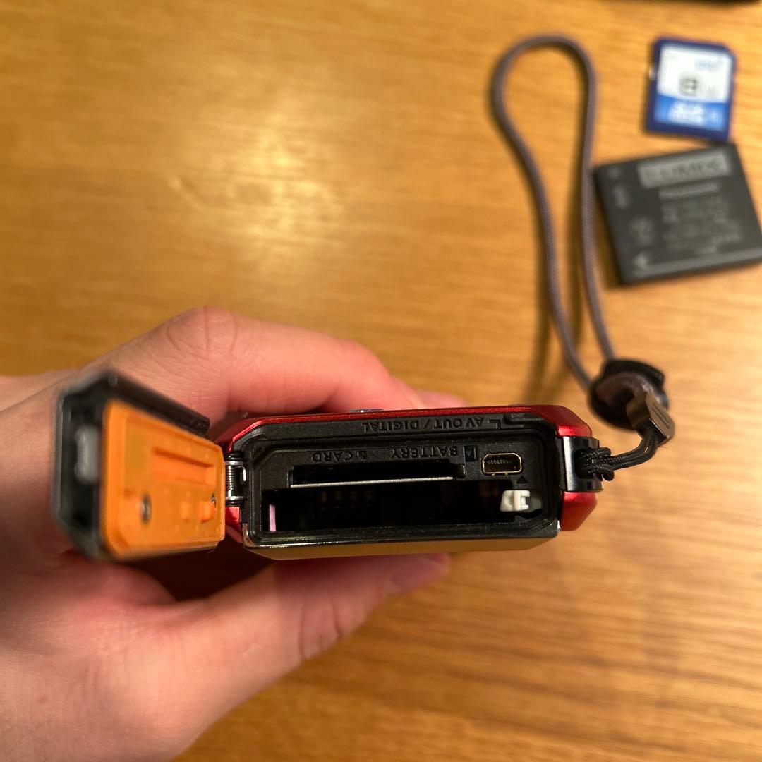 動作確認済】パナソニック LUMIX DMC-FT20 防水 CDカード付き - メルカリ