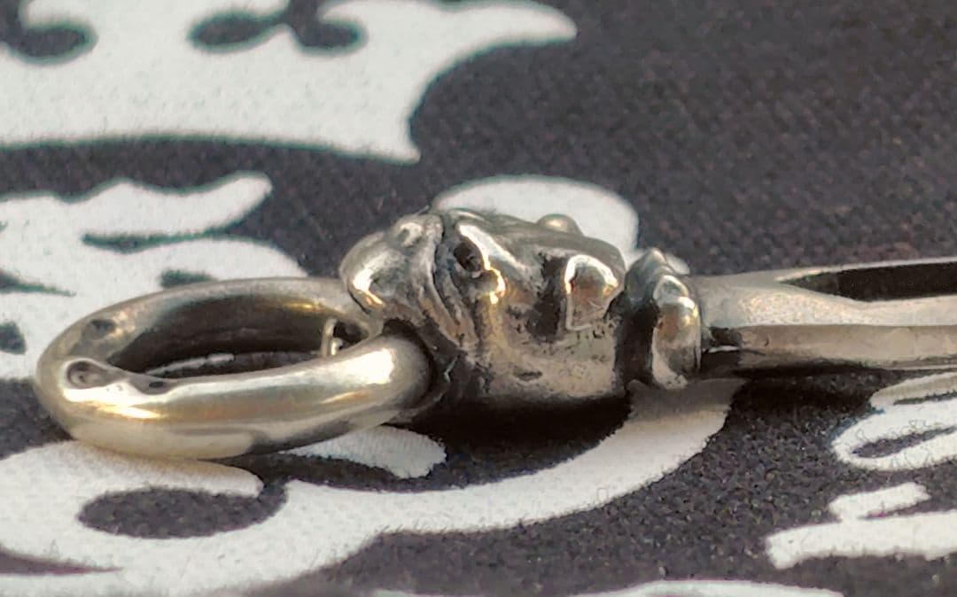 希少 GABORATORY ガボール オールドブル ジッパープル ペンダント