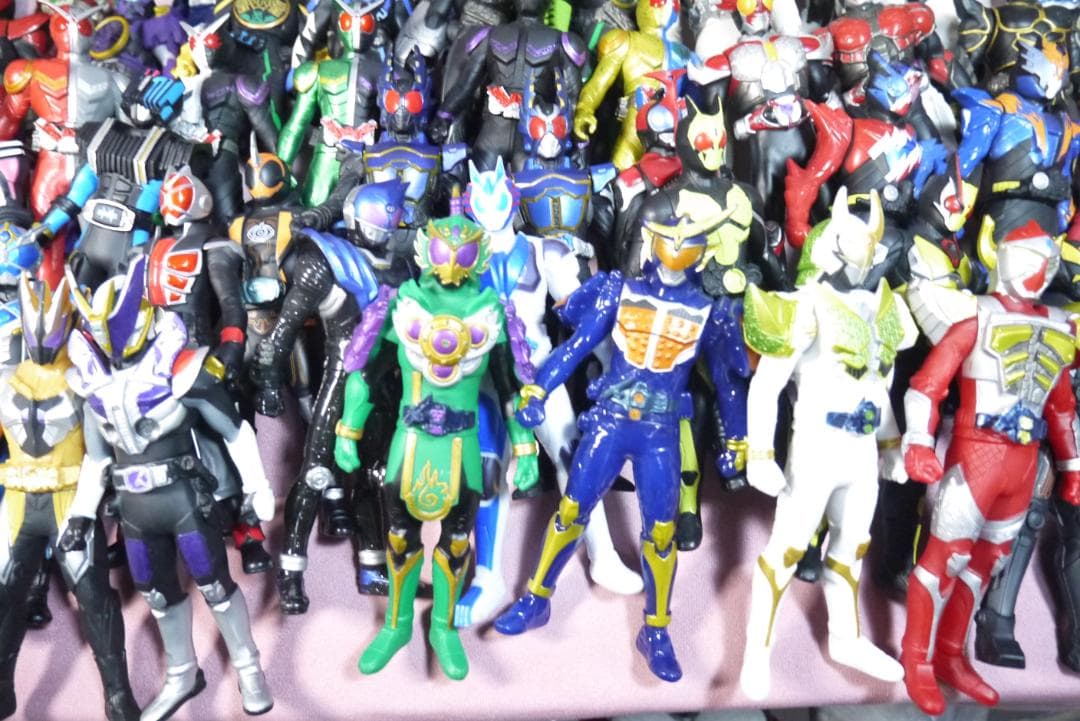 ライダーヒーローシリーズ ビッグサイズソフビフィギュア 130体セット