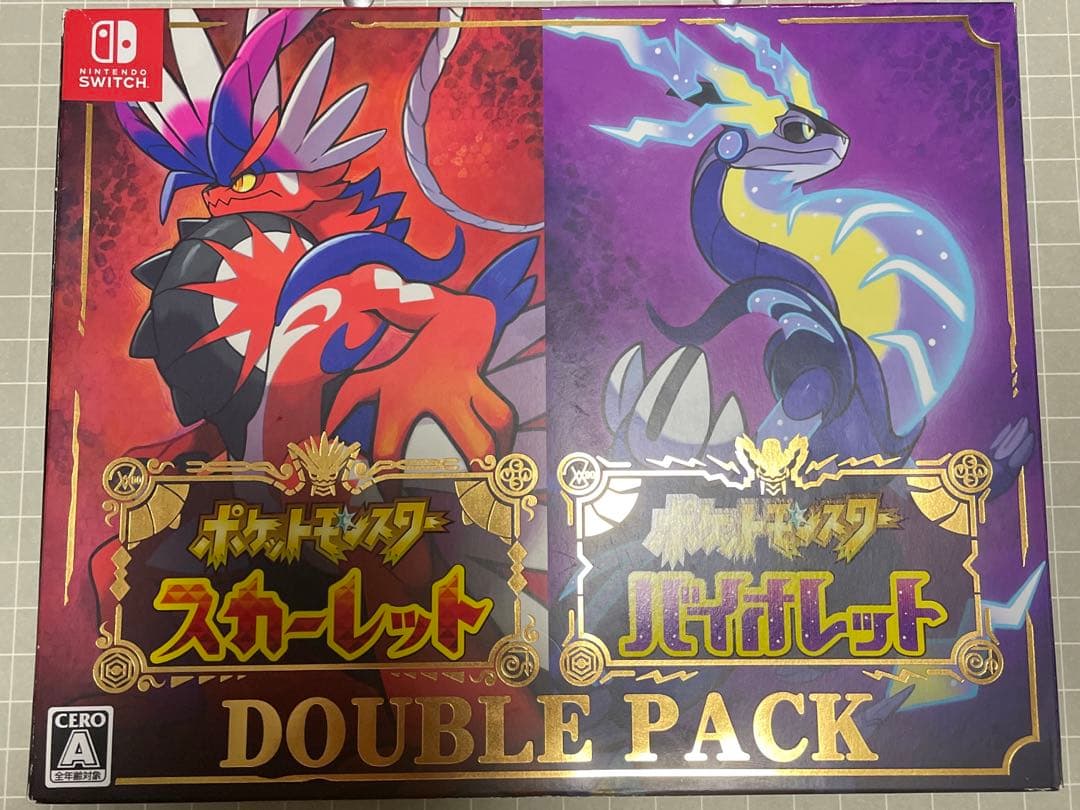 ポケットモンスター　スカーレット　ヴァイオレット　ダブルパック ポケットモンスター スカーレット・バイオレット』ダブルパック
