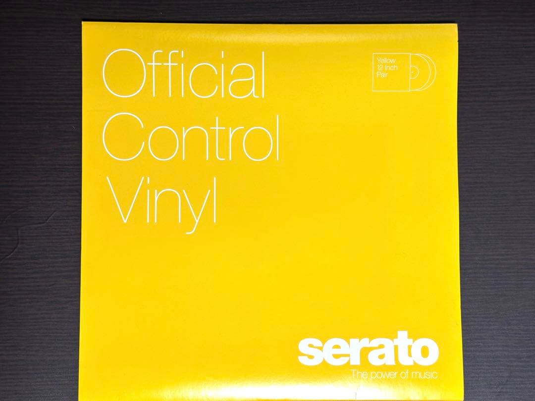 serato コントロールバイナル イエロー control vinyl - メルカリ