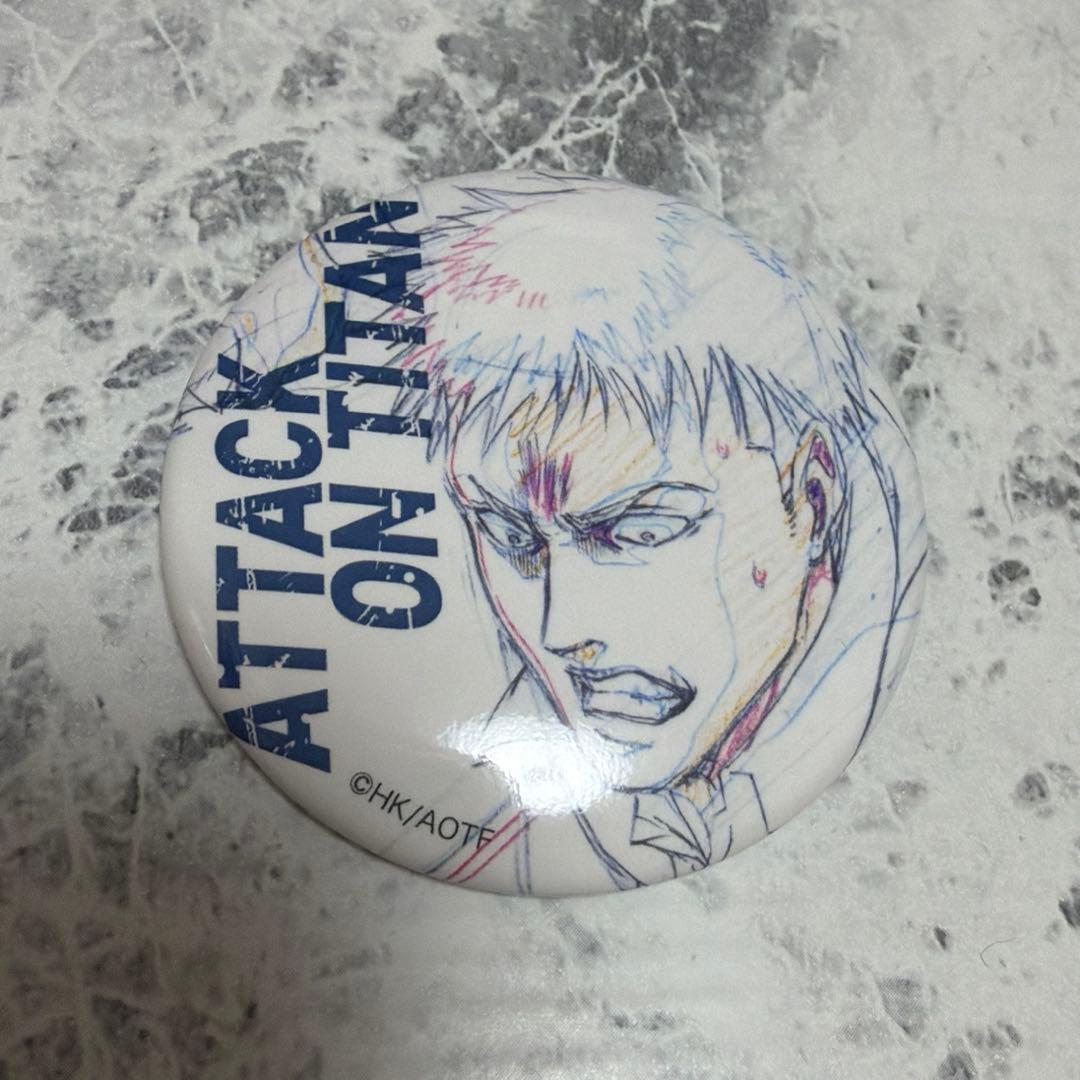 進撃の巨人 WIT STUDIO ジャン 缶バッジ - メルカリ
