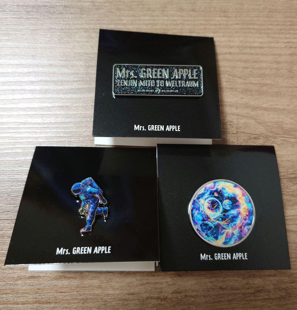ゼンジン　ピンバッジ　Mrs. GREEN APPLE　ガチャ Amazon.co.jp: mrs.greenapple Mrs. GREEN APPLE ゼンジン ガチャ