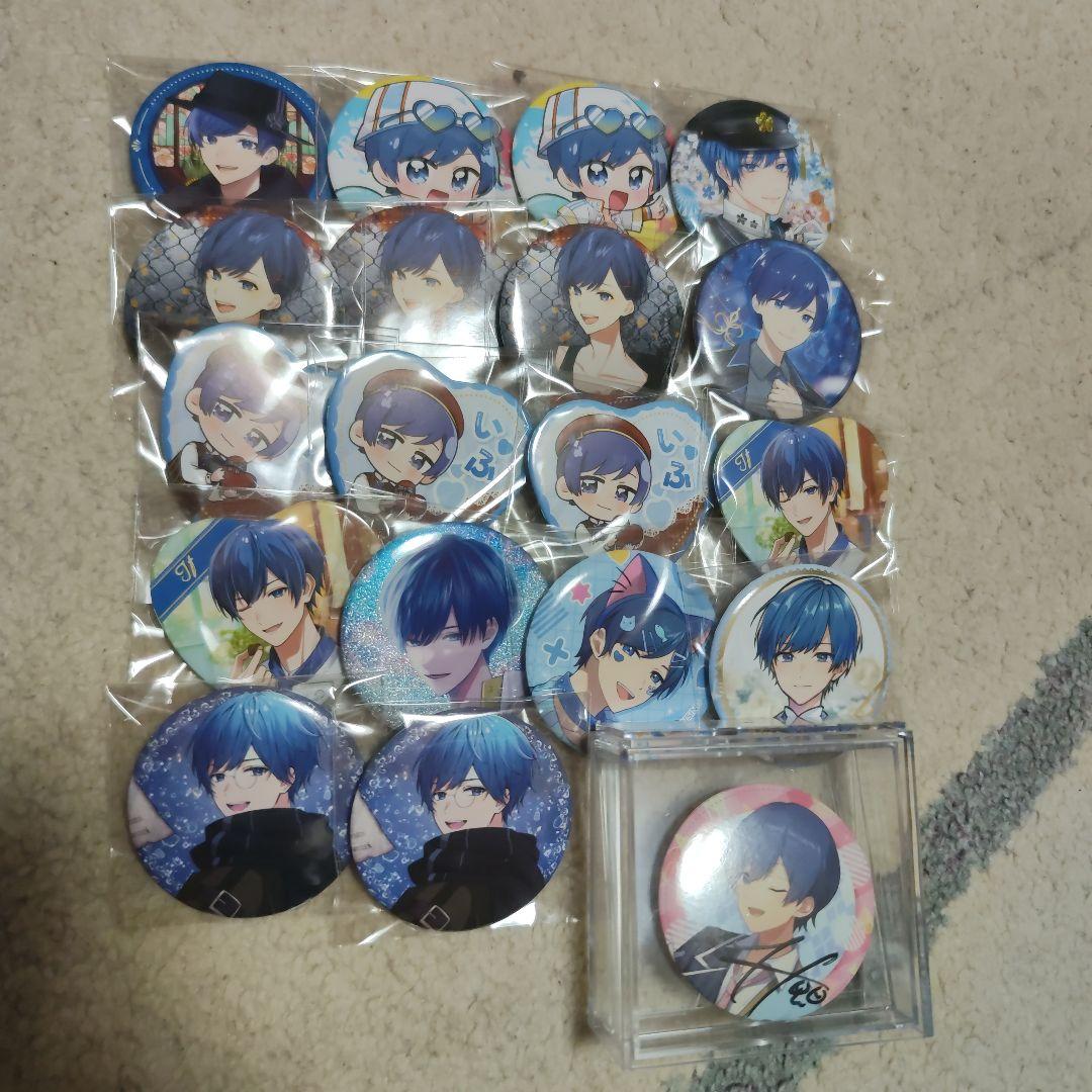 いれいす if 缶バッジセット サイン入りあり - メルカリ