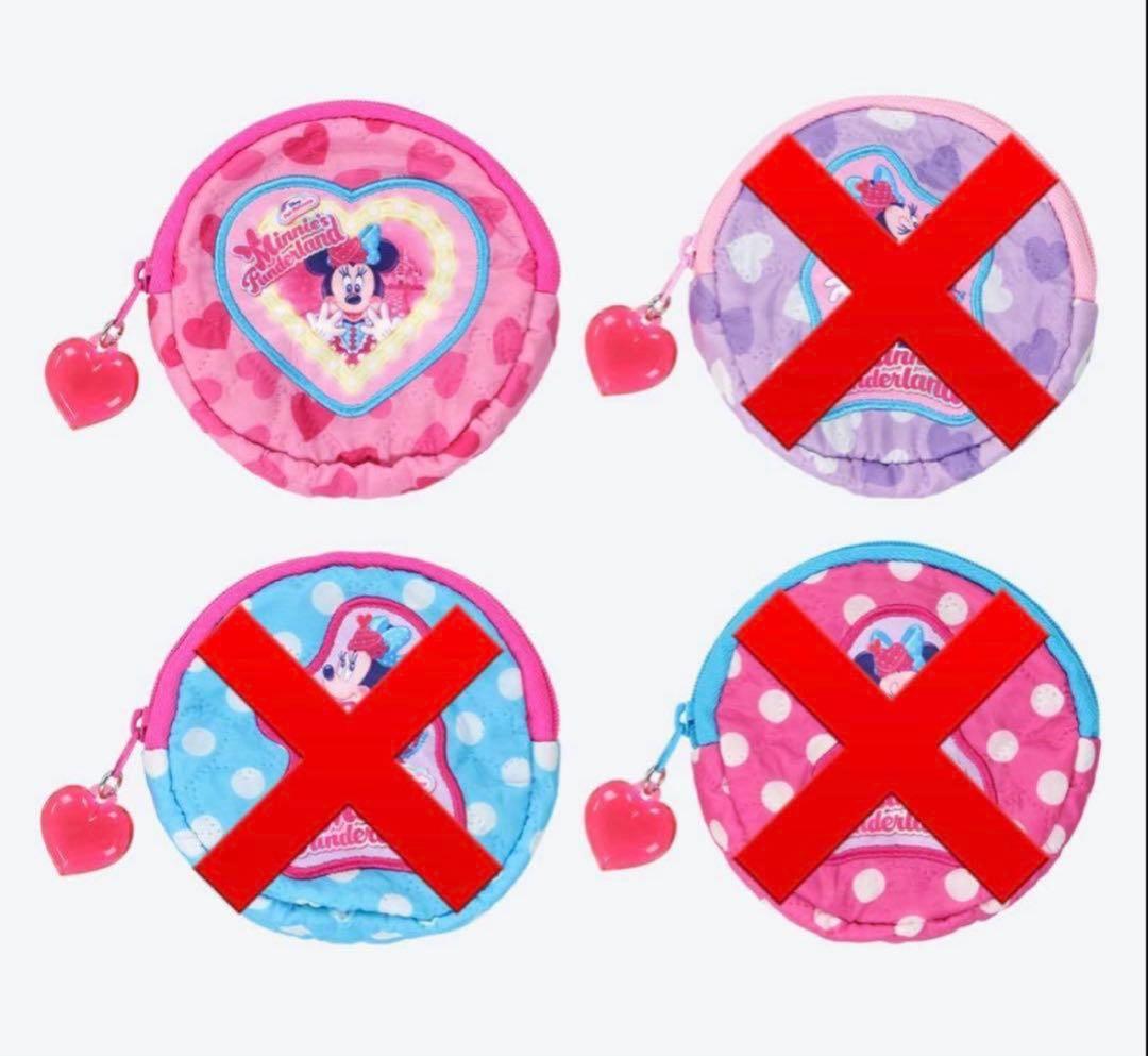 ディズニー パルパルーザ ミニー カプセルトイ ポーチ ピンク ハート