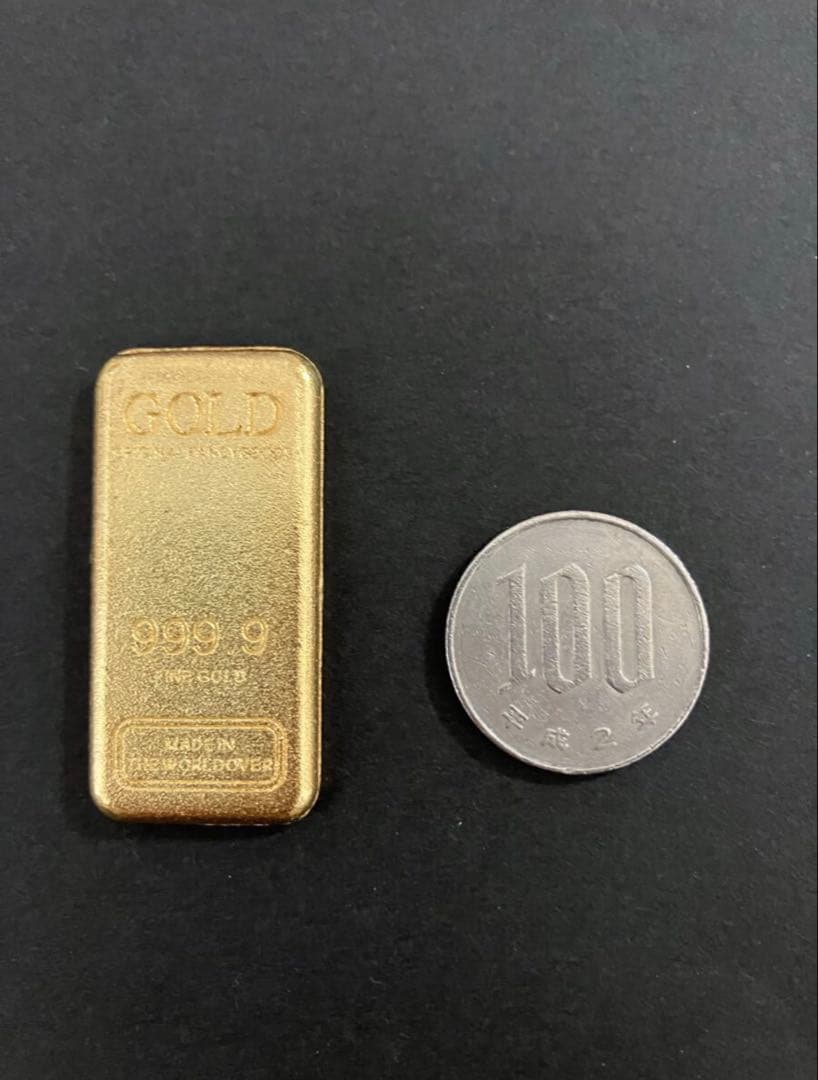 999.9 ファインゴールド 小型金バー - メルカリ