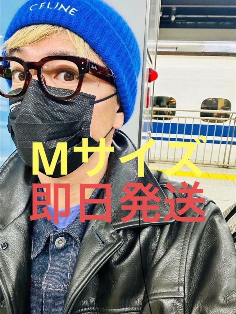 キムタク 私物 眞木蔵人 スウェット ブルー Mサイズ インスタ 週間文春