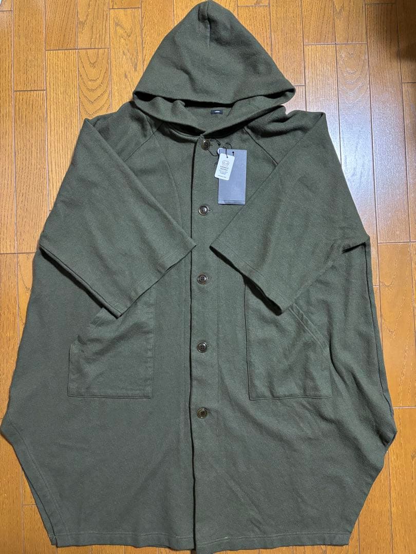 《本日限定お値下げ》TISSU 圧縮ウールニット ポンチョ コート