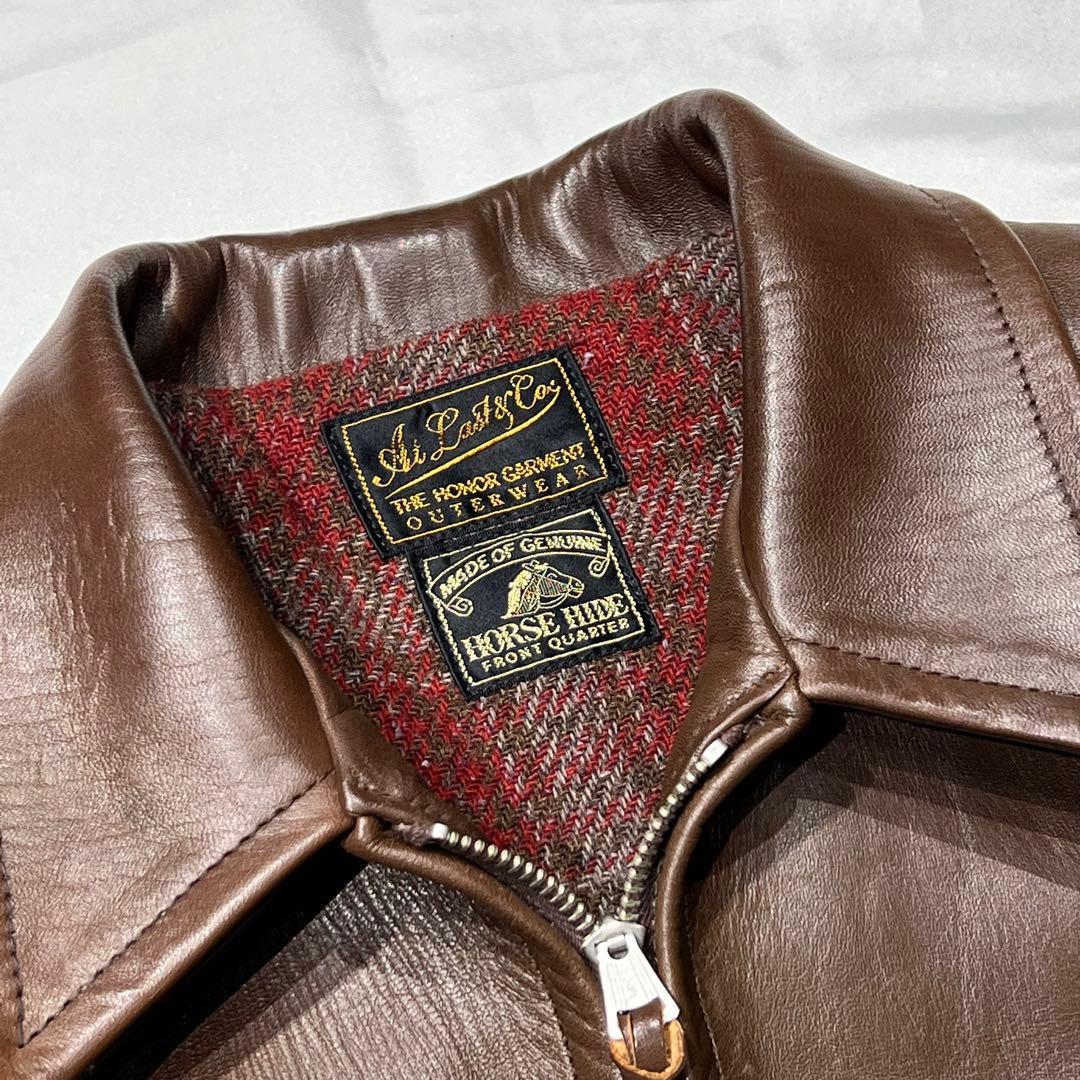 At Last&co. アットラスト スポーツジャケット レザージャケット 40