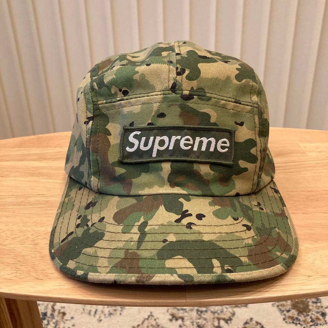 supreme 初期 キャップ USA製 カモ 迷彩 スクエア - メルカリ