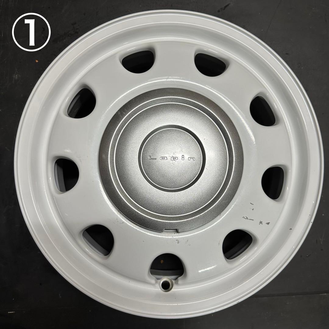 4本 ラパンLC／ショコラ スズキ純正ホイール ENKEI製 ホワイト - メルカリ