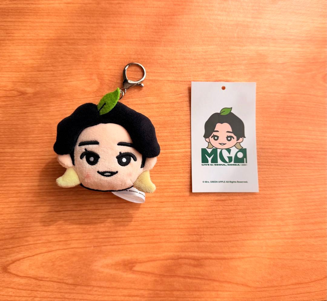 Mrs. GREEN APPLE 韓国 大森元貴 ぬいぐるみ キーホルダー - メルカリ