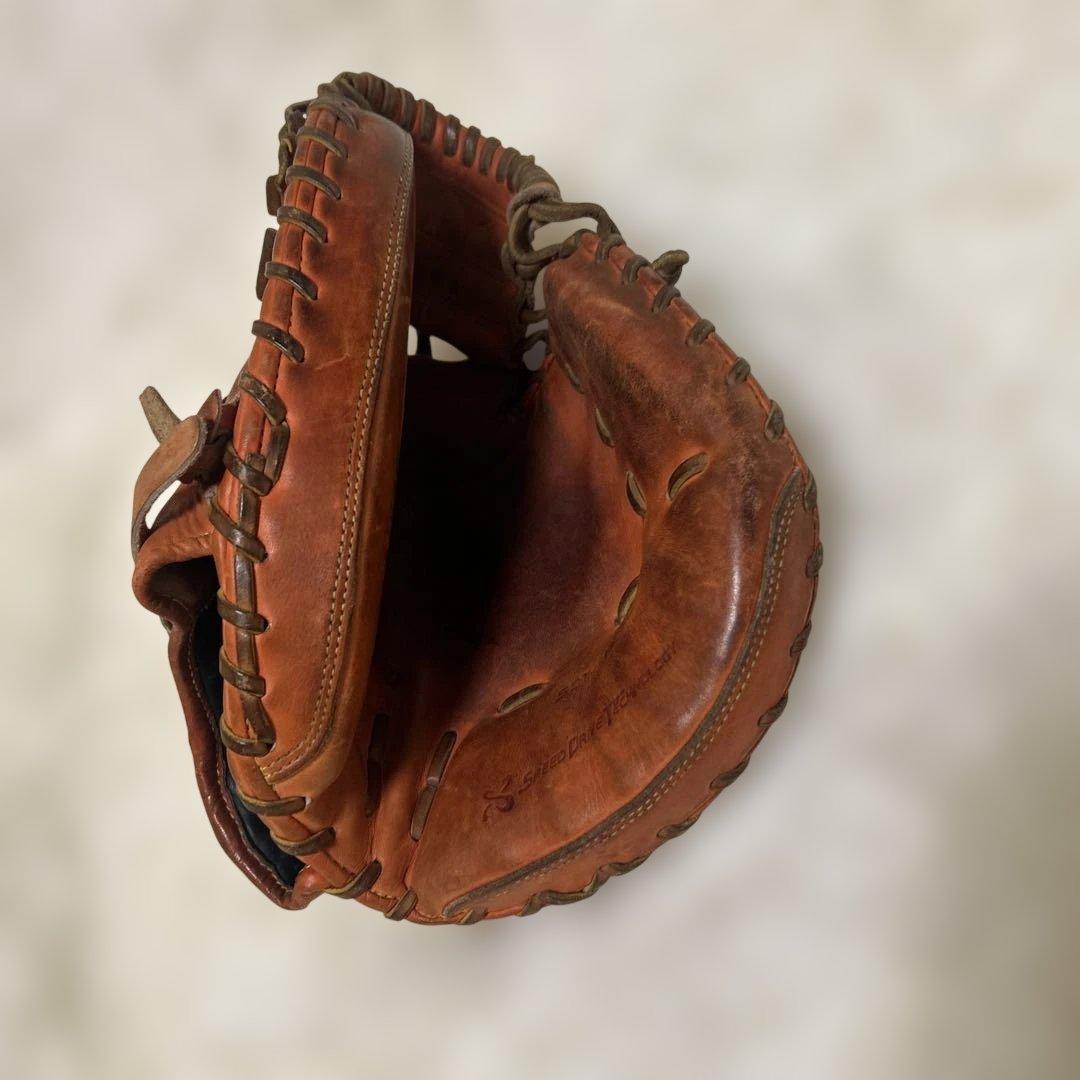 良品】ミズノプロ キャッチャーミット 硬式 オレンジ SDT-183 - メルカリ