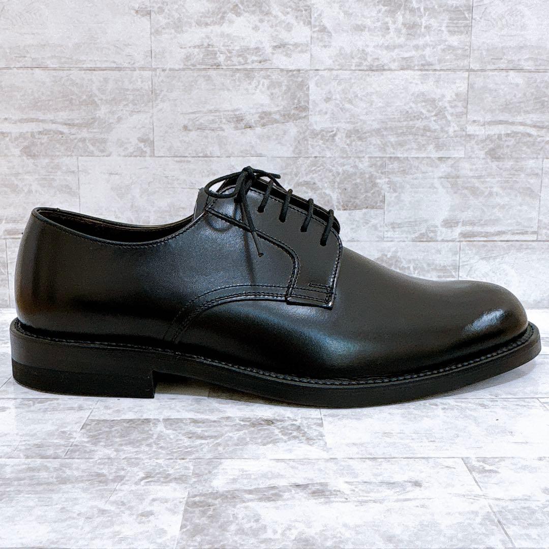 極美品✨ REGAL V081 外羽根 プレーントゥ 黒 25.5cm EE