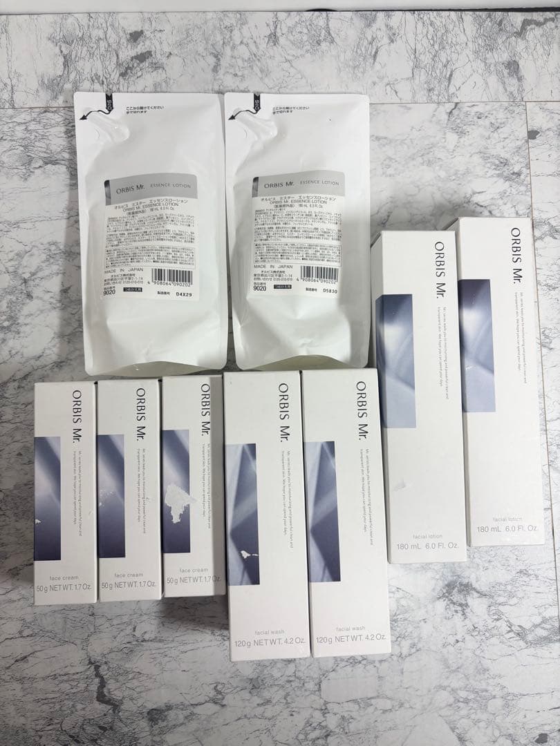オルビス ミスター　9点セット　オルビスミスター ORBIS Mr. スキンケアセット オルビスミスター ミスタースキンケア3