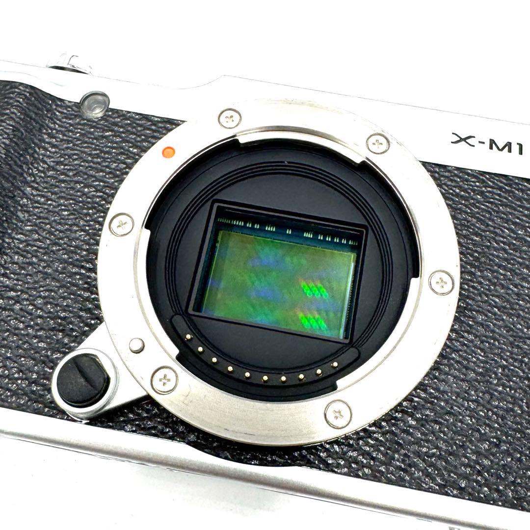 動作良好 FUJIFILM X-M1 シルバー XC 16-50mm OIS - メルカリ
