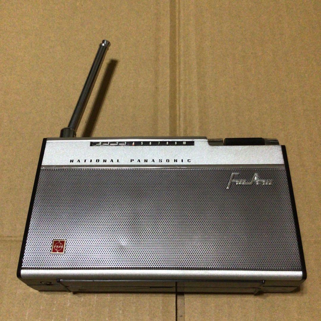 ナショナル FM/AM トランジスタラジオ RF-600 比較的美品 昭和レトロ Yahoo!オークション - 昭和レトロ 【 National トランジスタラジオ RF-