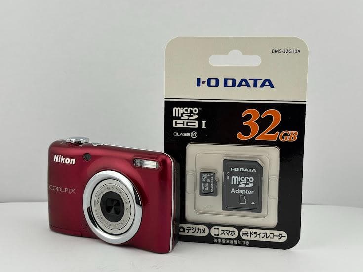 ★極上美品★ニコン NIKON COOLPIX L23 レッド★メモリーカード付 Amazon.co.jp: Nikon COOLPIX L23 Digital Camera Red L23RD : Electronics