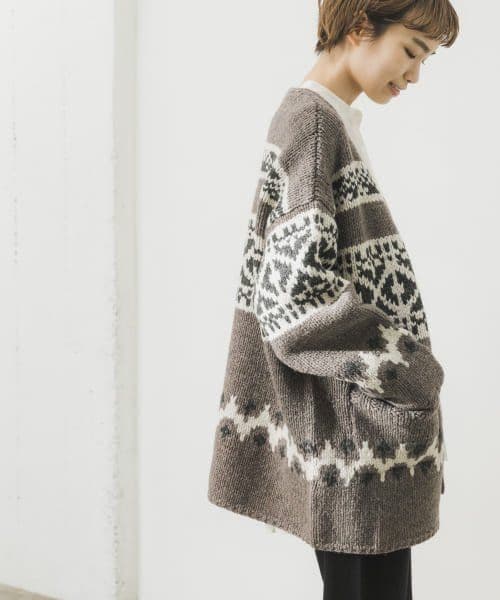 ☆URBAN☆RESEARCHハンドニットカウチンカーディガン 楽天市場】ハンドニットカウチンZIPUP CARDIGAN／アーバンリサーチ