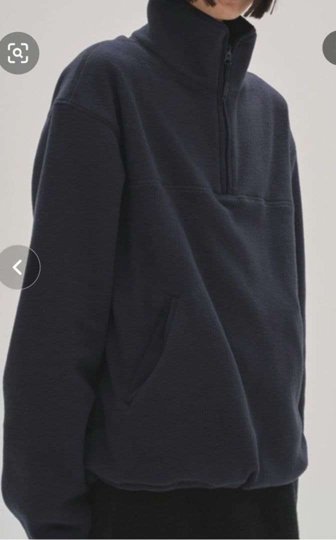 未使用)Todayful Halfzip Fleece Pullover - メルカリ