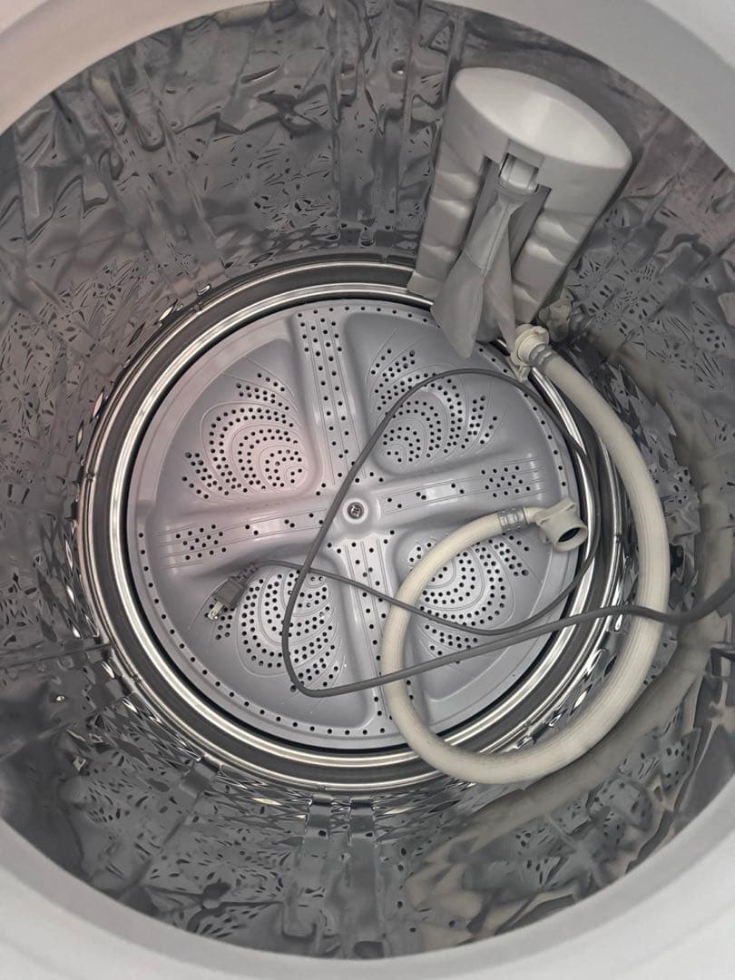 21年製 シャープ 11.0kg 洗濯機 ES-GW11E-S シルバー系