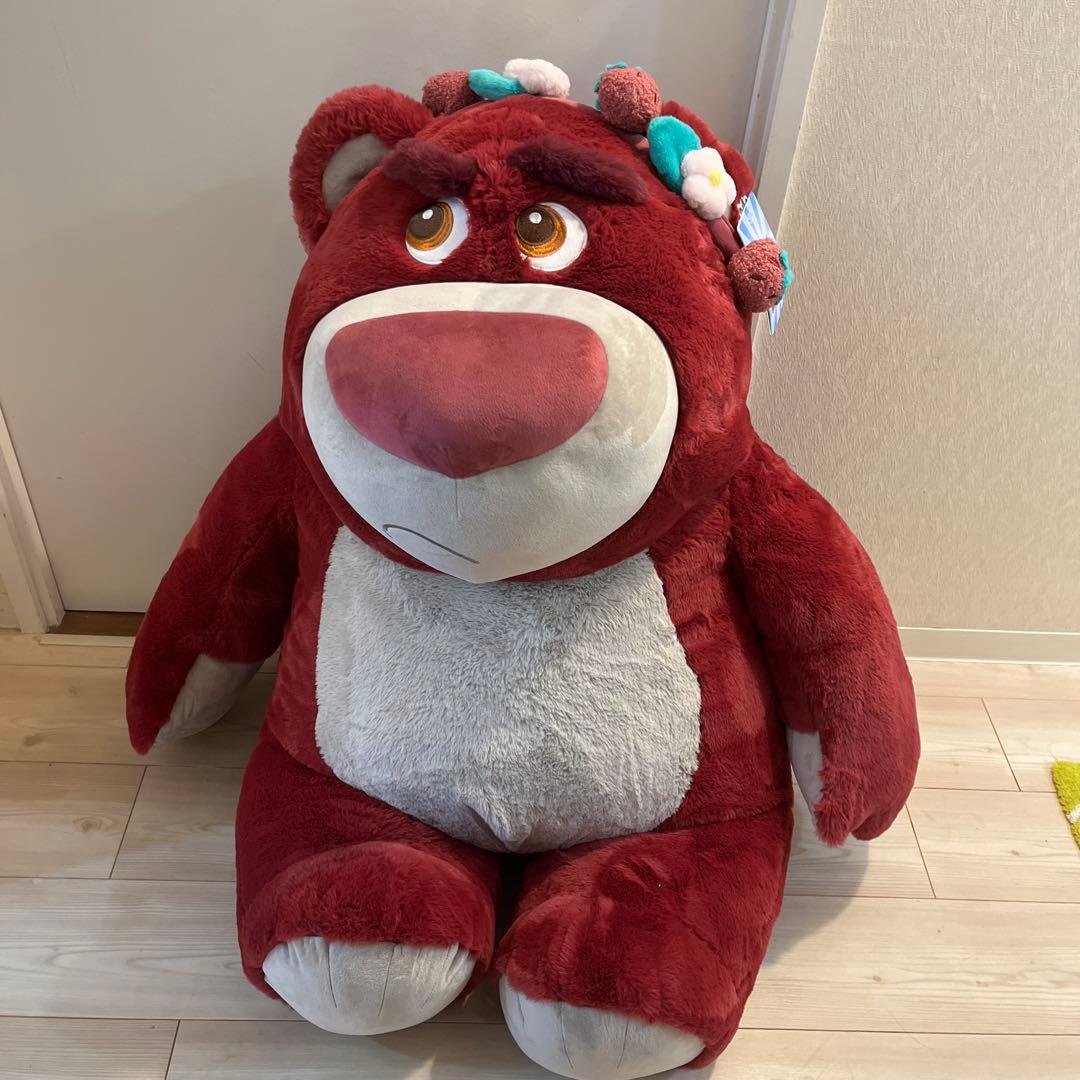 コストコ・ロッツォ ぬいぐるみ 特大80cm大判ブランケットありタグ