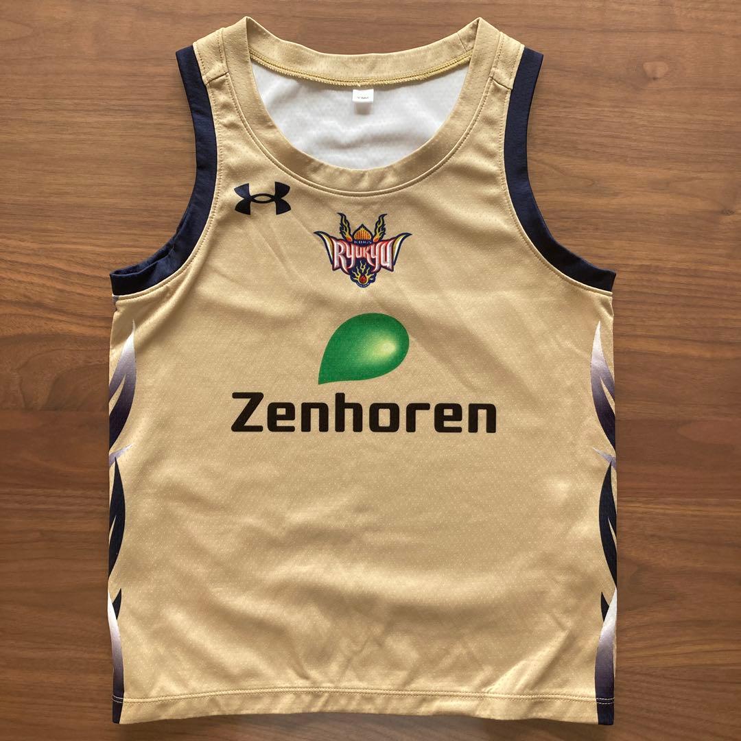 琉球ゴールデンキングスレプリカユニフォーム ゴールド（美品）キッズ